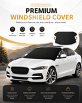 Car Windshield Snow & Frost Cover – Universal All-Weather Front & Rear Protector