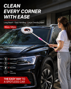 Premium Extendable Car Cleaning Duster – Microfiber Dusting & Washing Brush