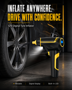 12V Digital Car Tyre Inflator – Product Title & Description