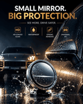 Vacnova™ 360° Rotating Blind Spot Mirror | HD Wide View Car Safety Mirror