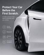 Vacnova™ Car Door Bumper Strip (4-Pack) | Invisible Scratch Protection for Every Door