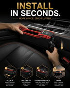 Vacnova™ Premium Car Seat Gap Filler with Cup Holder