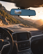 2-in-1 Mirror + Dash Cam: Keeps your factory mirror look while recording every drive.