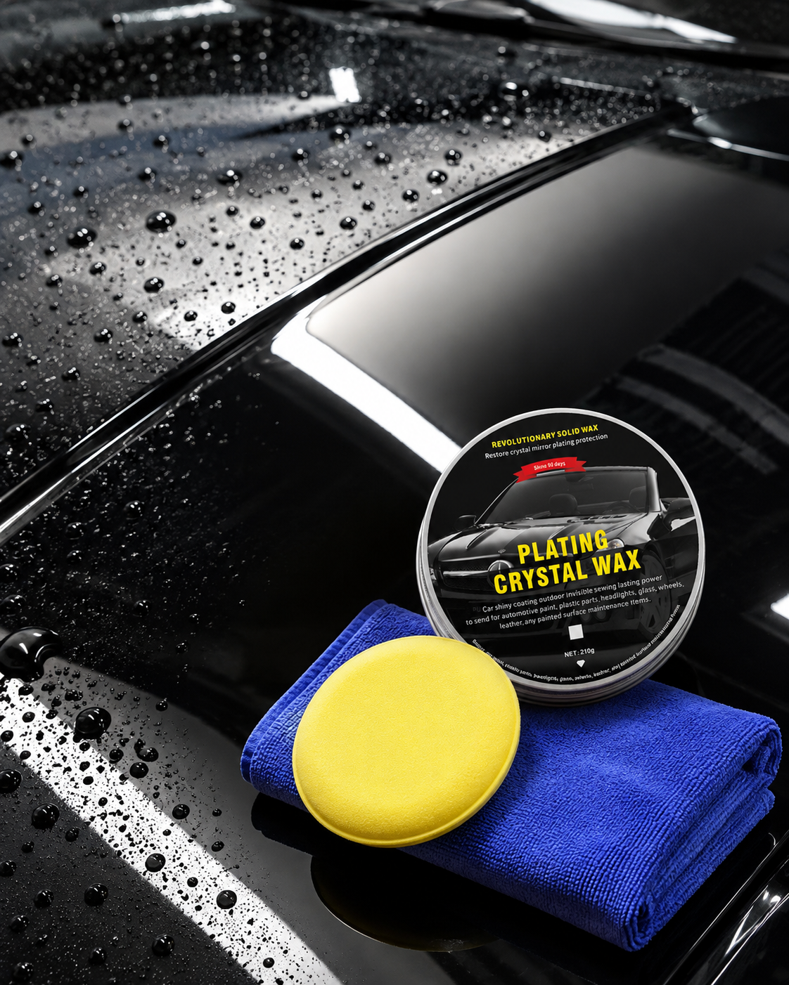 Premium Car Wax – Crystal Shine & Long-Lasting Paint Protection