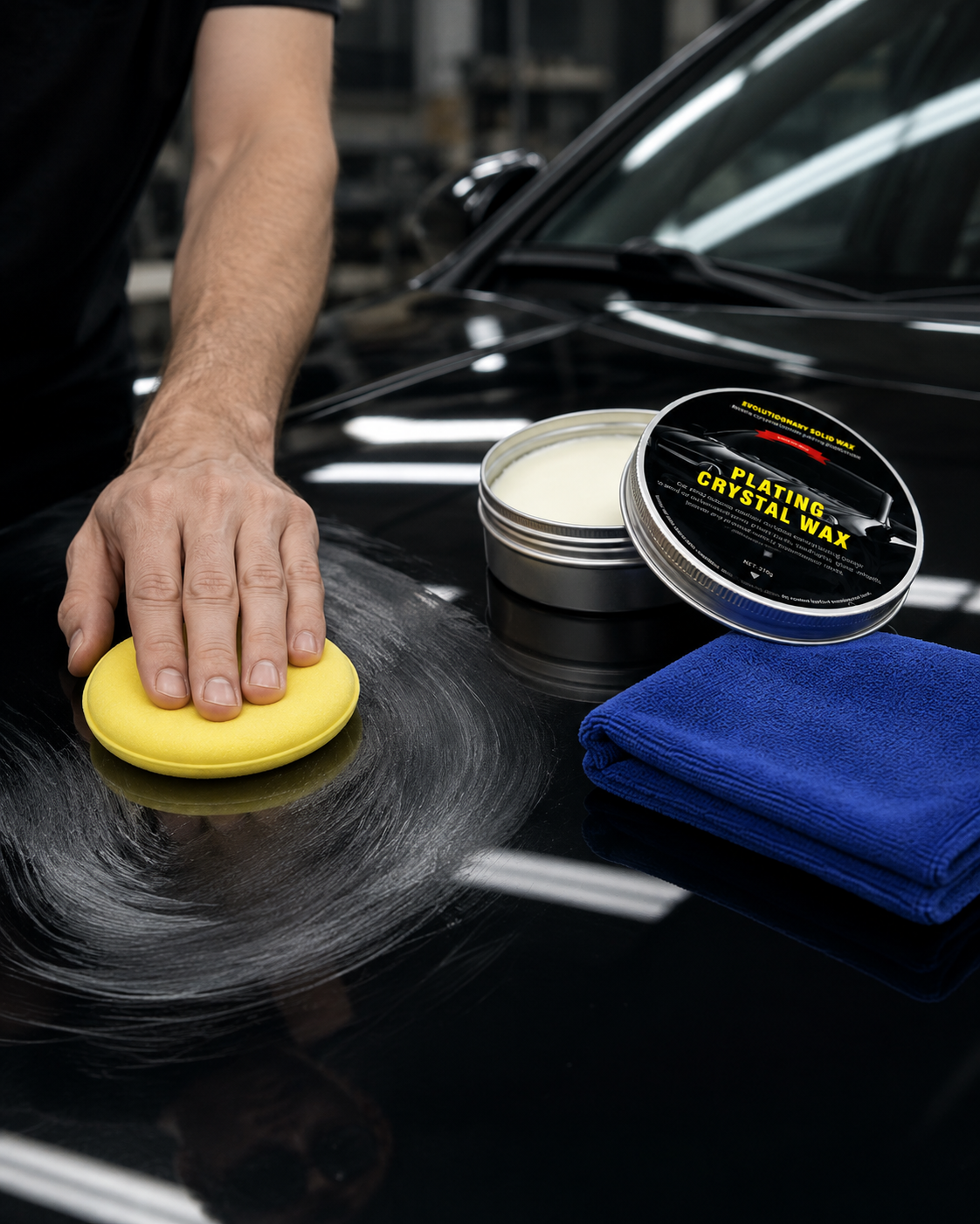 Premium Car Wax – Crystal Shine & Long-Lasting Paint Protection