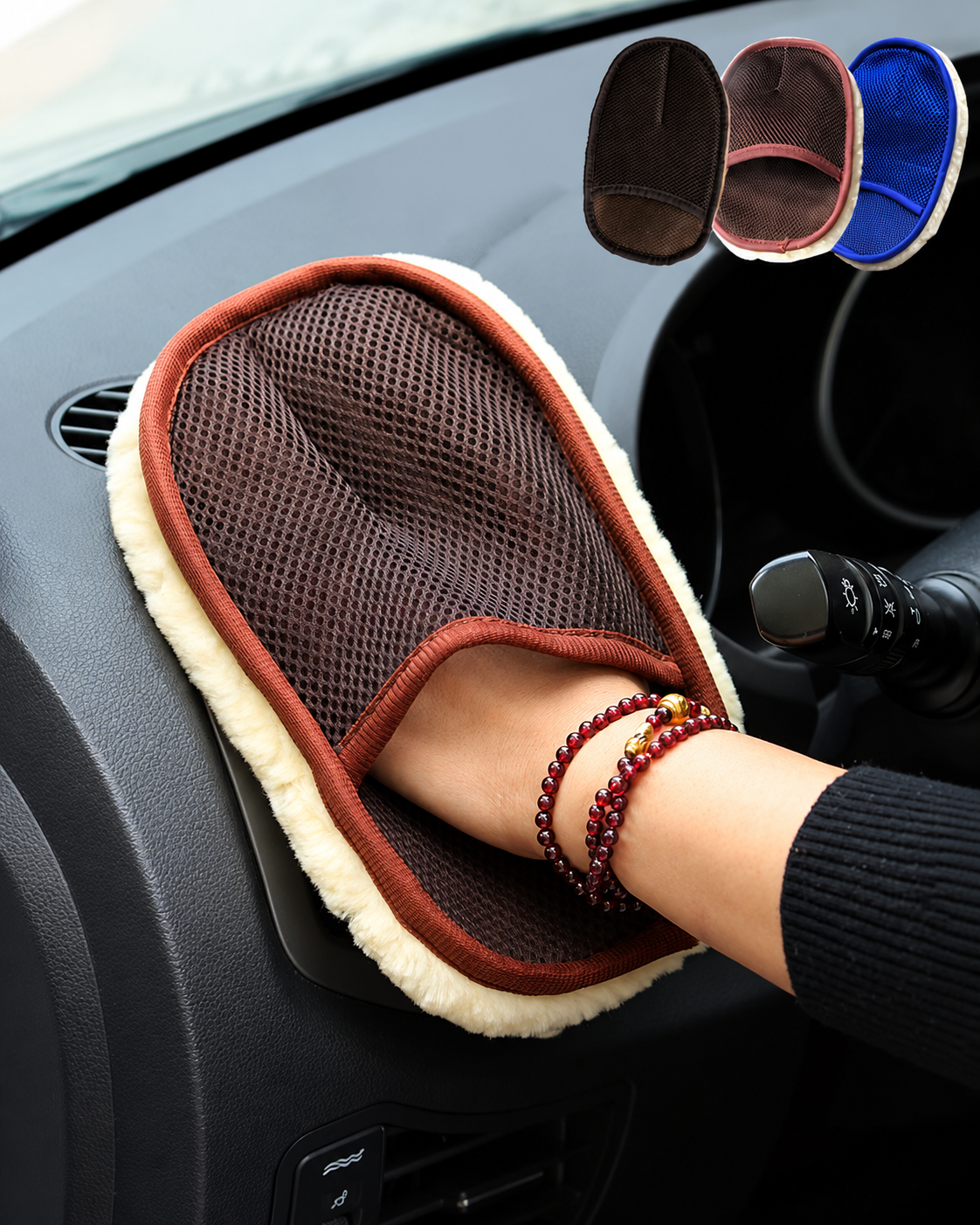 Premium Microfiber Car Cleaning Wash Mitt